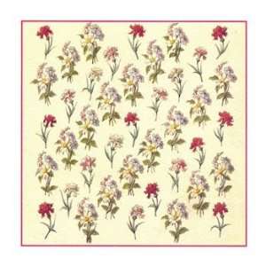  Chinoiserie Petit Fleurs II, Traditional Floral Note Card 
