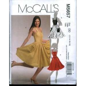    McCalls M5657 Size 12 18 Dress McCall Pattern Company Books