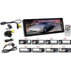   Rear View Mirror Monitor with Back Up Waterproof/Night Vision Camera