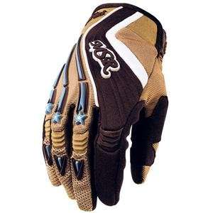   Racing Youth Girls Starlet Gloves   2008   Youth X Large/Brown/Blue