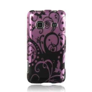  Samsung M820 Galaxy Prevail Graphic Case   Purple with 