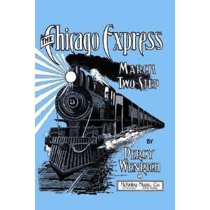  The Chicago Express   March Two Step 16X24 Giclee Paper 