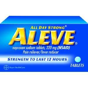  Aleve Tablets, 220 mg, 50 Count
