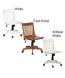Office Star Deluxe Wooden Bankers Chair  