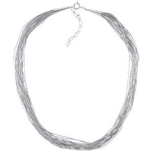 ) .925 Sterling Silver Necklace. Liquid Assets Sterling Silver Liquid 