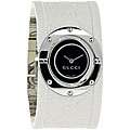 Gucci YA126504 Womens Timeless Stainless Steel Diamond Watch 