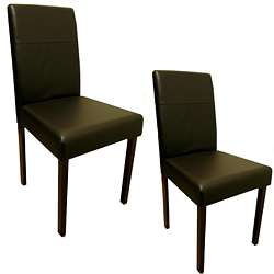   of Tiffany Brown Dining Room Chairs (Set of 8)  