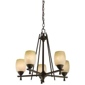  Lithonia Lighting 11535 BZA Ferros 5 Light Chandeliers in 