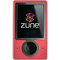 Microsoft Zune Red 30GB  Player (Refurbished)  