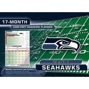  Seattle Seahawks 8x11 Academic Planner 2006 07 Sports 