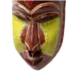 Handcrafted Zulu Tribal Mask (Ghana)  