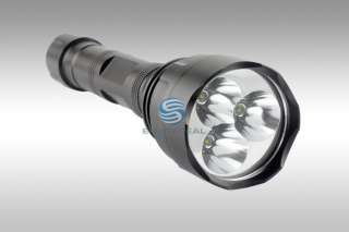 Powerful 3x CREE XP G R5 LED 2000 Lumens Flashlight Torch Lamp