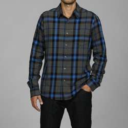 Kenneth Cole Mens Flannel Shirt  
