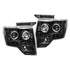  Recon 264190BK Projector Headlights Automotive