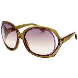 Tom Ford Womens Jacquelin Oversized Sunglasses  