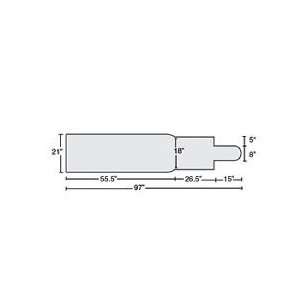  Phillips SR134A Tablepad, Polyfoam