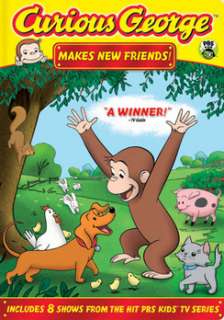 Curious George Curious George Makes New Friends (DVD)  