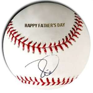 Tim Lincecum Signed Baseball   Happy Fathers Day Engraved  