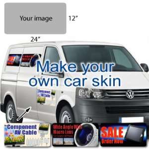  Design Your Own Car Custom Skin (12 x 24) Everything 