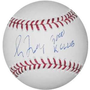  Greg Maddux Autographed Baseball with 3000 K Inscription 