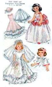 Vintage 16 TONI DOLL Clothes Pattern 1646  