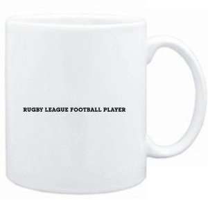 Mug White  Rugby League Football Player SIMPLE / BASIC  Sports 