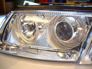 Angel EYES Headlights VW Passat B5/3B (96 00) Chrome  