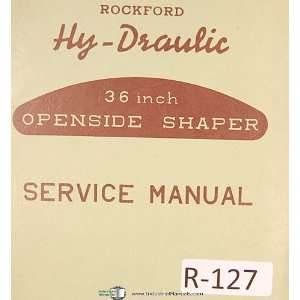   Service Operations, Maintenance & Parts List Manual Rockford Books