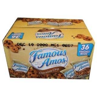 Famous Amos   Chocolate Chip Cookies, 36 Pouches