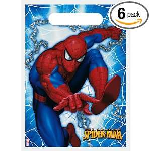  Amazing Spider Man Treat Sacks, 8 Count Packages (Pack of 
