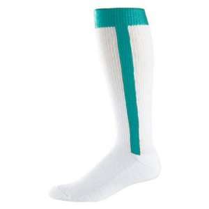  Augusta Sportswear Baseball Stirrup Socks TEAL ADULT 