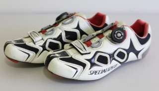 Specialized S Works shoes size 43 10 white BOA carbon Body Geometry