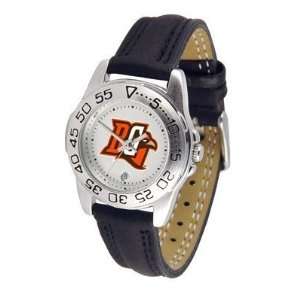 Bowling Green Falcons Suntime Ladies Sports Watch w/ Leather Band 