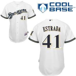  Marco Estrada Milwaukee Brewers Authentic Home Cool Base 