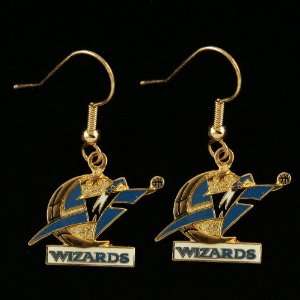  NBA Washington Wizards Team Logo Dangle Earrings Sports 