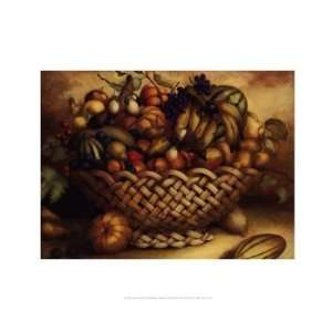 Fruit Basket Poster by Denise Crawford (20.00 x 16.00)