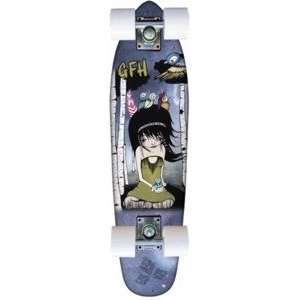  GFH Princess Complete Skateboard   7.12 x 27.5 Sports 