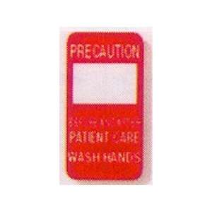   3X5 Precaution Wash Hands   Model rlpc 13
