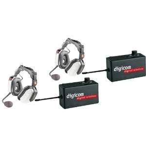 Eartec STX2000 Digicom Wireless System Full Duplex Two Digicom Radio 