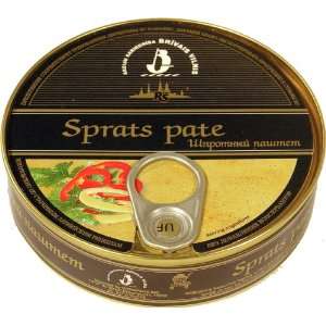 SPRATS (Pate) LATVIA, Packaged in Easy Open Metal Can, 160g 