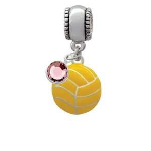  Large Water Polo Ball European Charm Bead Hanger with 
