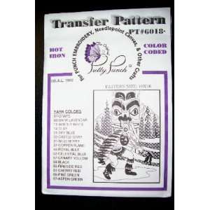 com Hot Iron Transfer Pattern #6018 Native American Dancer (For Punch 