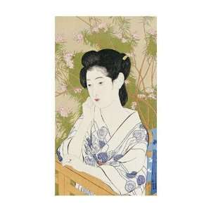 Hashiguchi Goyo   A Bust Portrait Of A Young Woman Giclee  