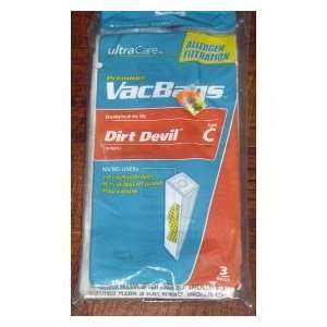   to Fit Dirt Devil Type C Upright Vaccum Cleaners