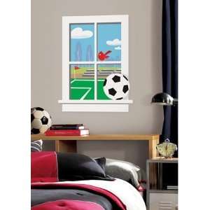  Soccer Practice Windows Giant Wall Decals In RoomMates 