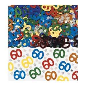  60th Birthday Metallic Confetti