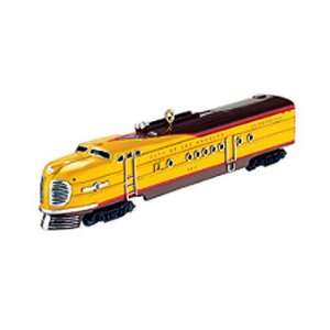  Carlton Heirloom Union Pacific Yellow Train Christmas 