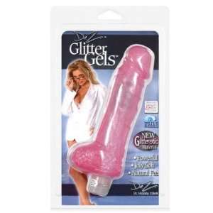  Dr. z glitter gels 7.5inches vibrator with balls Health 