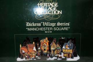 Dept. 56 Dickens Village Manchester Square  Mint/Rare/Retired  