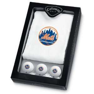  New York Mets 6 Golf Ball and Towel Set